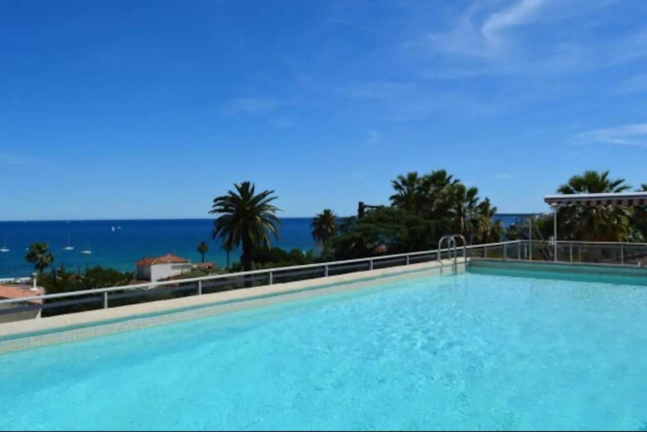 Apt Golfe Juan - 5Min Des Plages - Parking Privee - Piscine Rooftop Vallauris Εξωτερικό φωτογραφία
