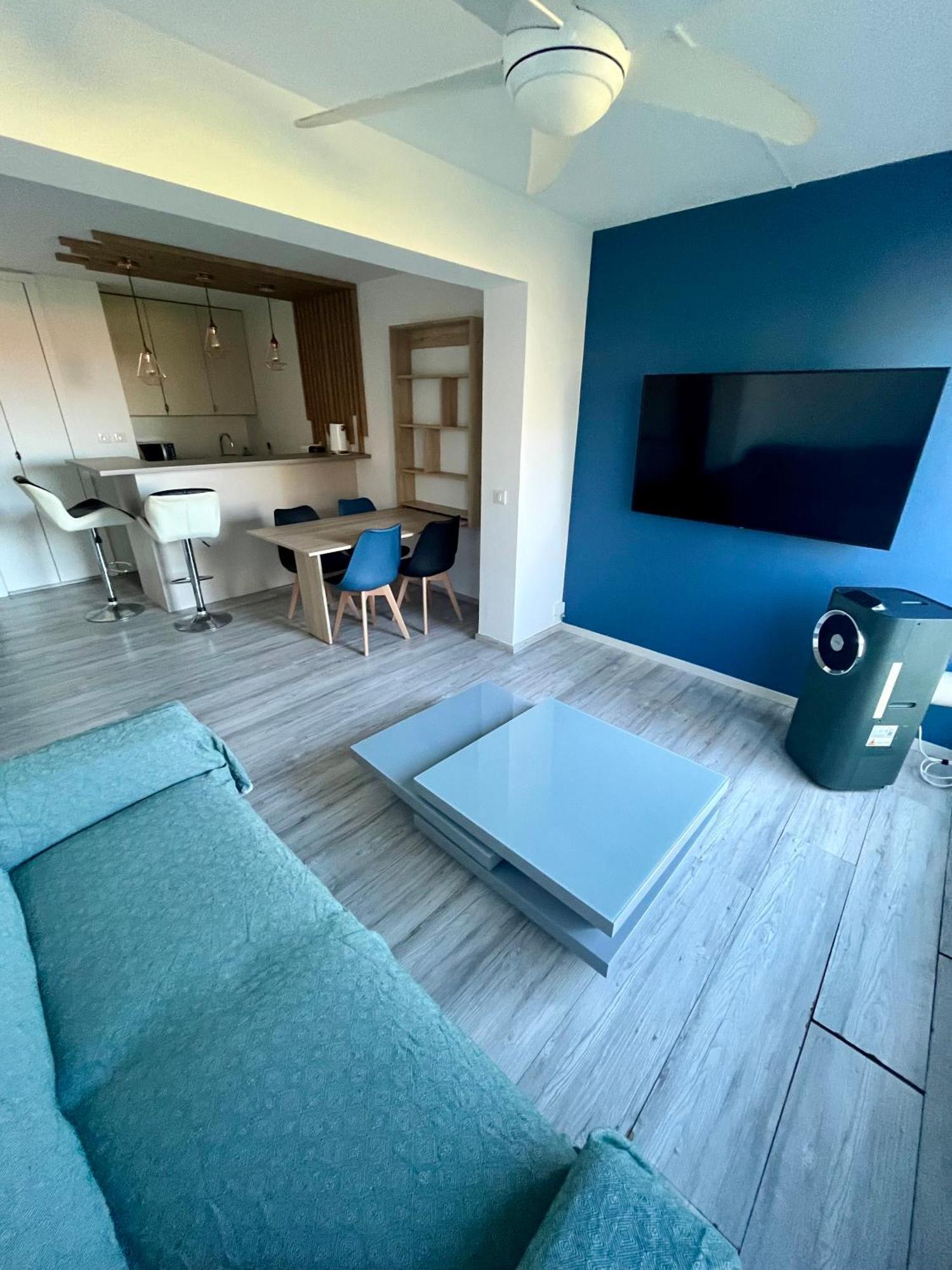 Apt Golfe Juan - 5Min Des Plages - Parking Privee - Piscine Rooftop Vallauris Εξωτερικό φωτογραφία