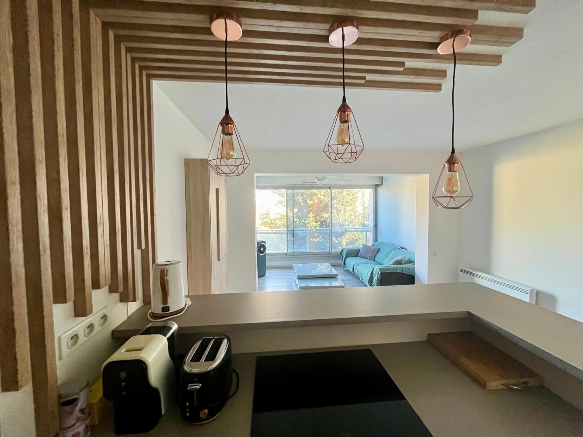 Apt Golfe Juan - 5Min Des Plages - Parking Privee - Piscine Rooftop Vallauris Εξωτερικό φωτογραφία
